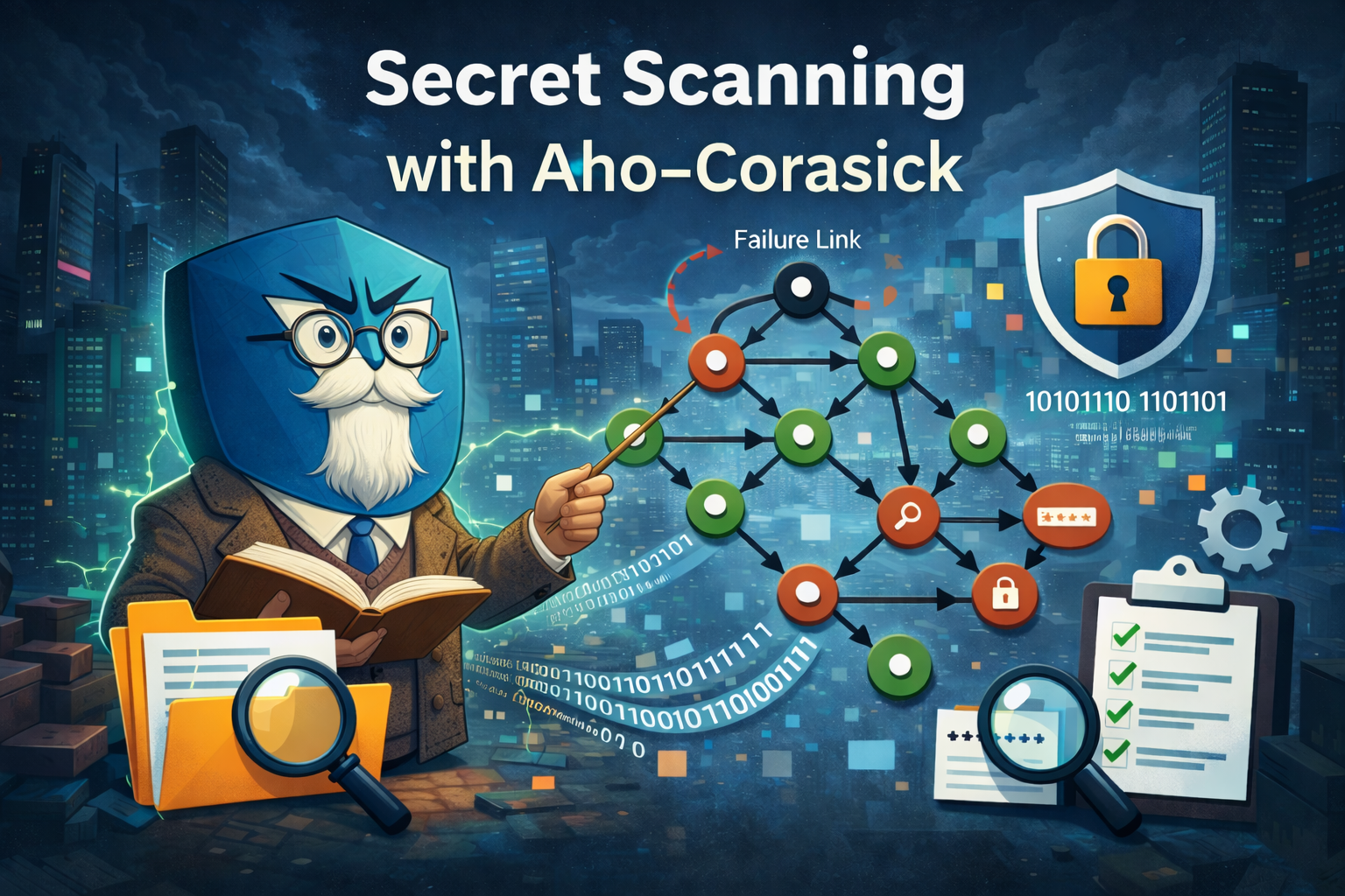 Secret Scanning with Aho-Corasick